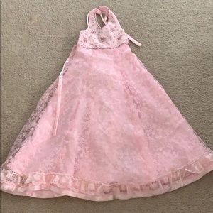 Pink Girls/Kids Indian Western Evening gown sz 26